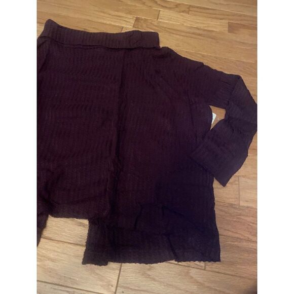 NWT Free People, Juicy Long Sleeve, date night, open back long sleeve sweater Lg - Picture 4 of 11